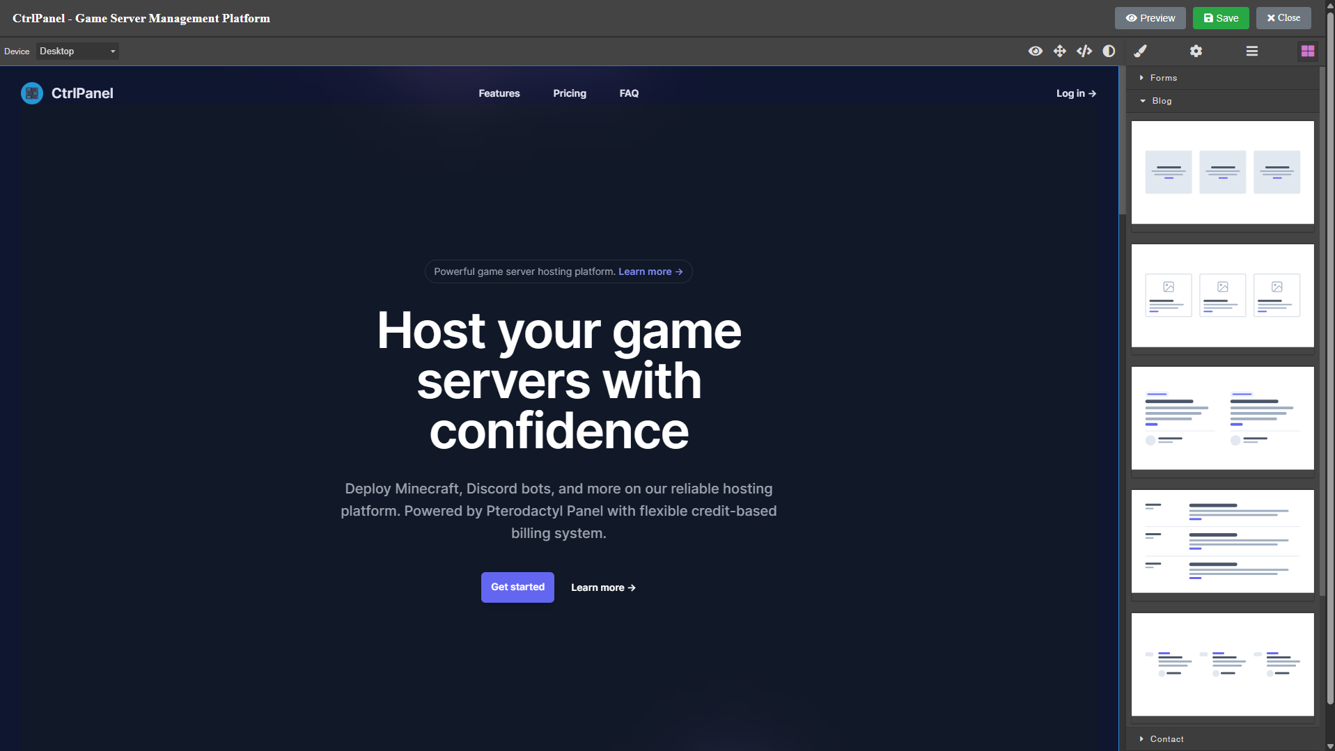 Pager - Landing Page Builder (1.1.1)